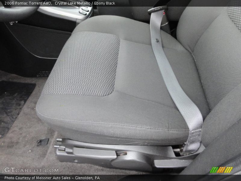 Crystal Lake Metallic / Ebony Black 2006 Pontiac Torrent AWD