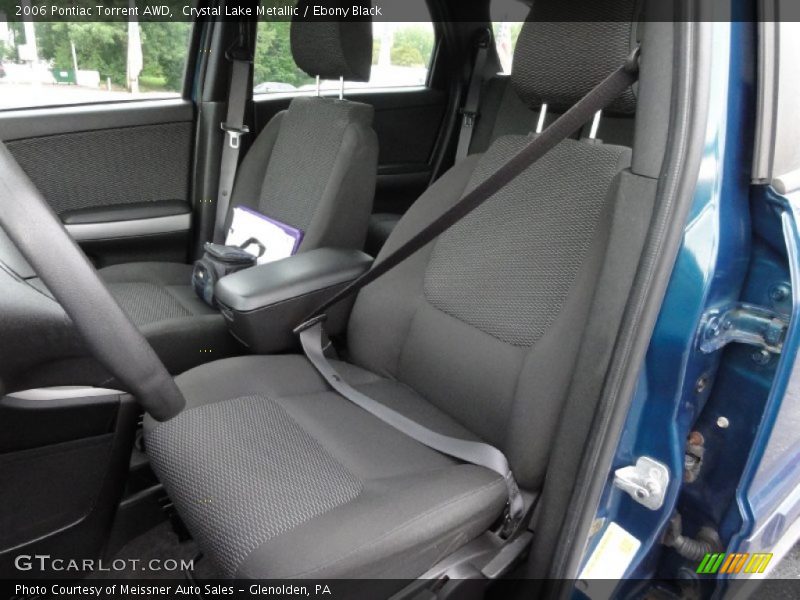 Crystal Lake Metallic / Ebony Black 2006 Pontiac Torrent AWD