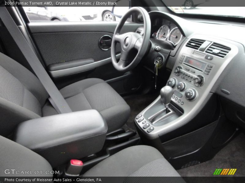Crystal Lake Metallic / Ebony Black 2006 Pontiac Torrent AWD