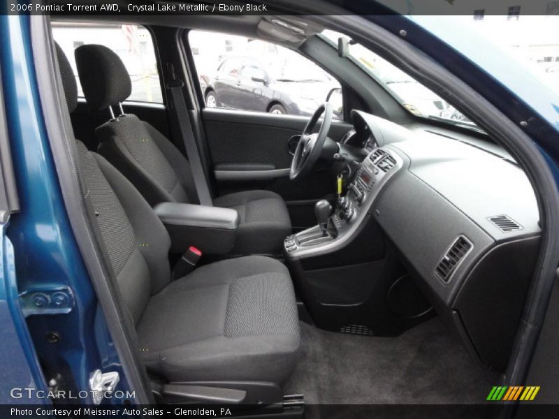 Crystal Lake Metallic / Ebony Black 2006 Pontiac Torrent AWD