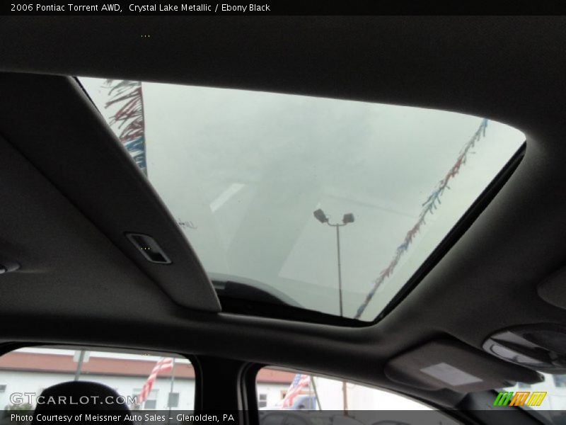 Crystal Lake Metallic / Ebony Black 2006 Pontiac Torrent AWD