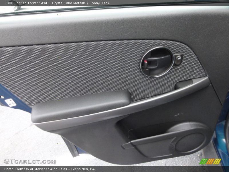 Crystal Lake Metallic / Ebony Black 2006 Pontiac Torrent AWD