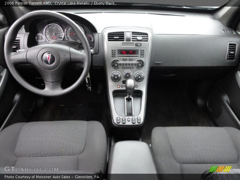 Crystal Lake Metallic / Ebony Black 2006 Pontiac Torrent AWD
