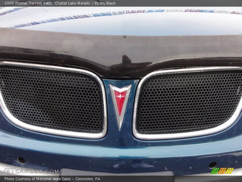 Crystal Lake Metallic / Ebony Black 2006 Pontiac Torrent AWD
