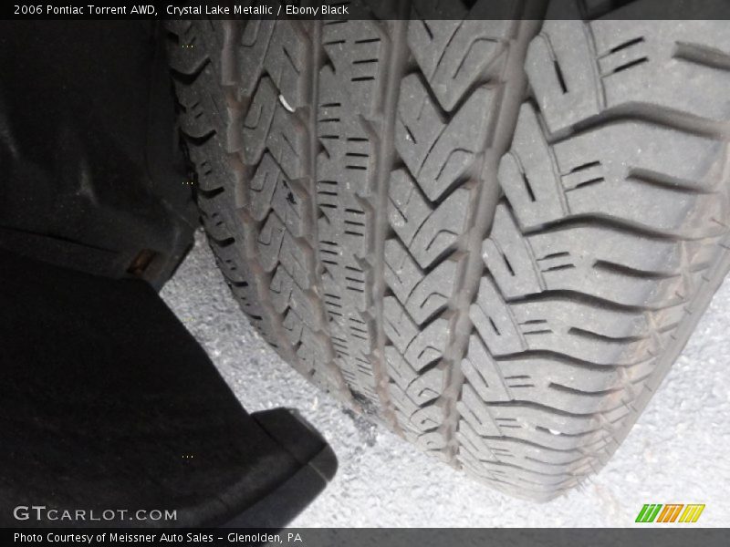 Crystal Lake Metallic / Ebony Black 2006 Pontiac Torrent AWD
