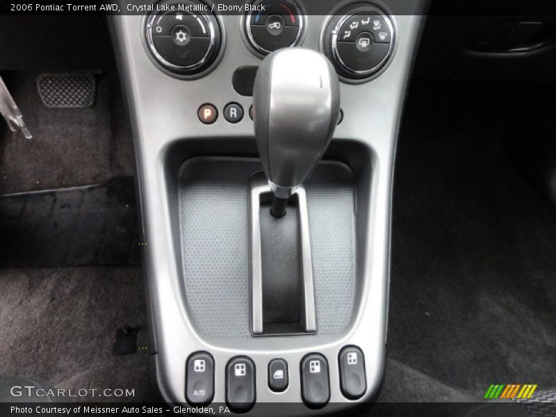 Crystal Lake Metallic / Ebony Black 2006 Pontiac Torrent AWD