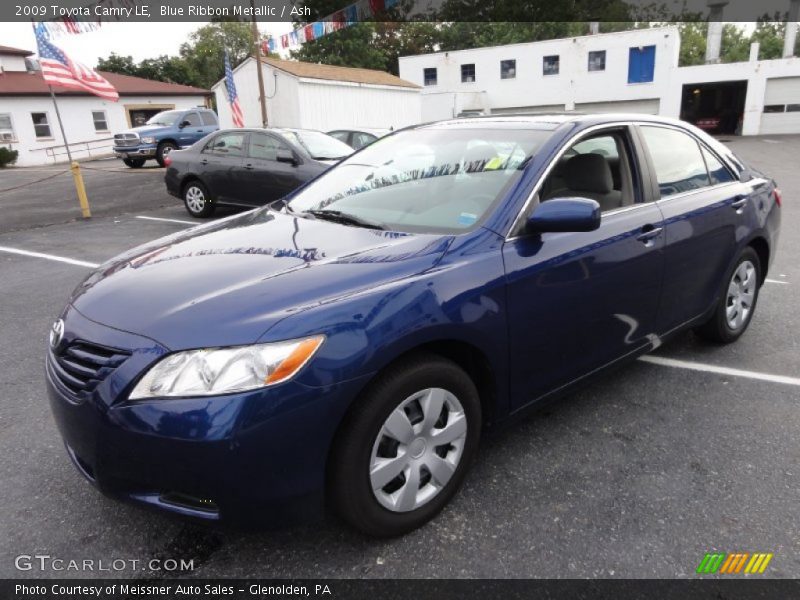Blue Ribbon Metallic / Ash 2009 Toyota Camry LE