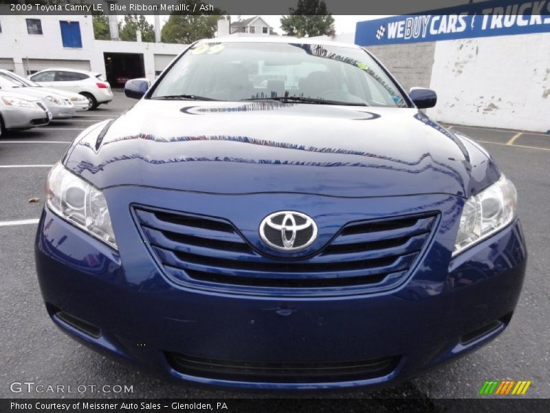 Blue Ribbon Metallic / Ash 2009 Toyota Camry LE