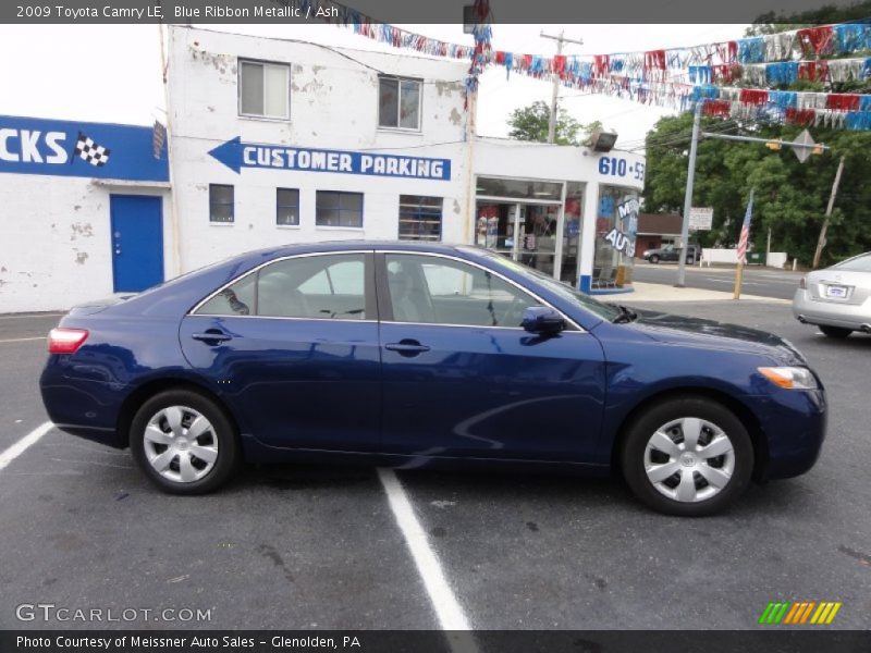 Blue Ribbon Metallic / Ash 2009 Toyota Camry LE