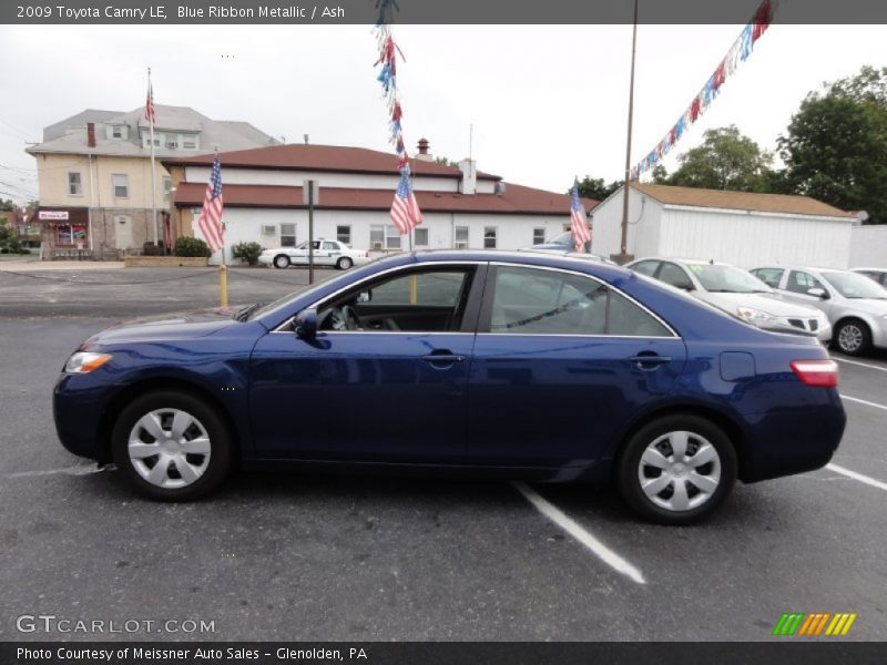 Blue Ribbon Metallic / Ash 2009 Toyota Camry LE