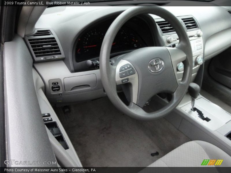 Blue Ribbon Metallic / Ash 2009 Toyota Camry LE