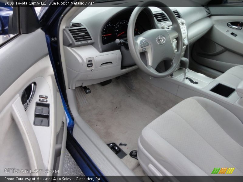 Blue Ribbon Metallic / Ash 2009 Toyota Camry LE