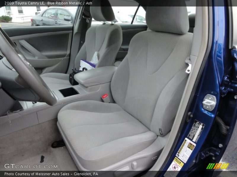 Blue Ribbon Metallic / Ash 2009 Toyota Camry LE