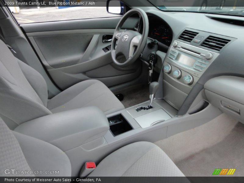 Blue Ribbon Metallic / Ash 2009 Toyota Camry LE