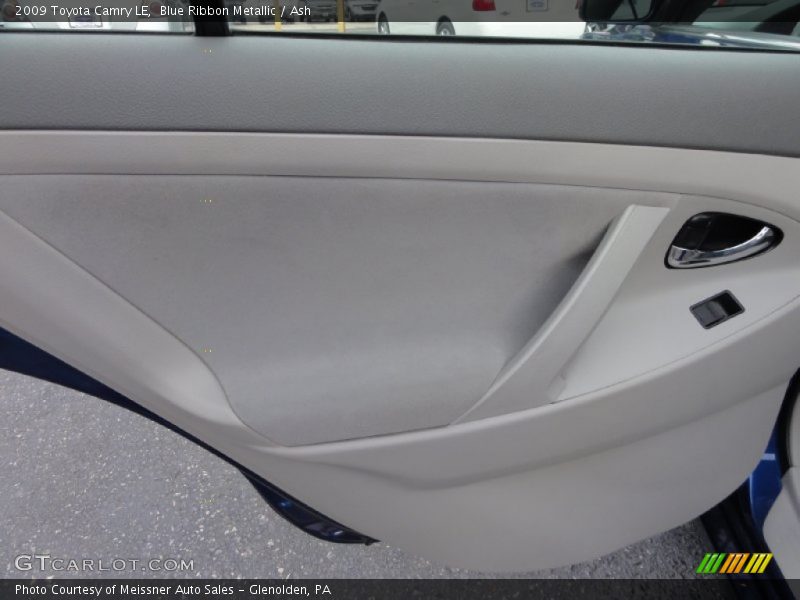 Blue Ribbon Metallic / Ash 2009 Toyota Camry LE