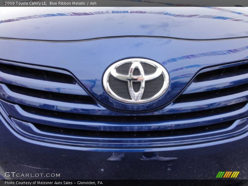 Blue Ribbon Metallic / Ash 2009 Toyota Camry LE