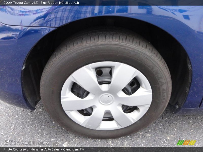 Blue Ribbon Metallic / Ash 2009 Toyota Camry LE