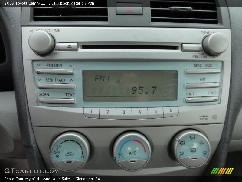 Blue Ribbon Metallic / Ash 2009 Toyota Camry LE