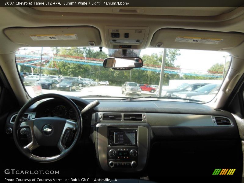 Summit White / Light Titanium/Ebony 2007 Chevrolet Tahoe LTZ 4x4