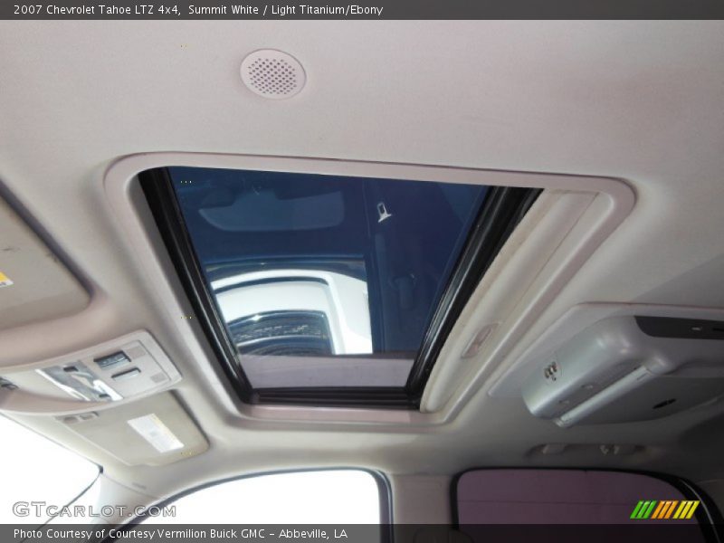 Summit White / Light Titanium/Ebony 2007 Chevrolet Tahoe LTZ 4x4