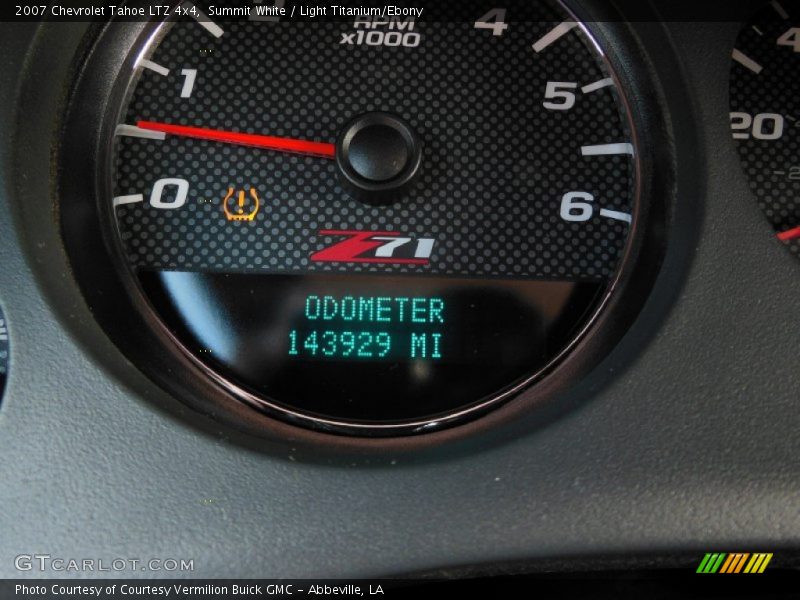 Summit White / Light Titanium/Ebony 2007 Chevrolet Tahoe LTZ 4x4
