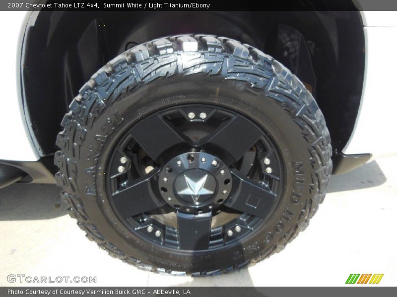 Summit White / Light Titanium/Ebony 2007 Chevrolet Tahoe LTZ 4x4