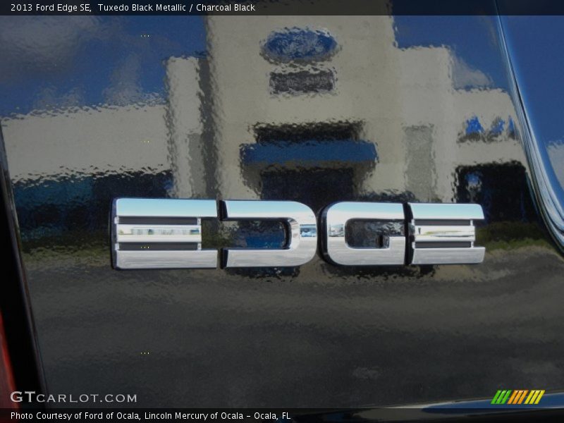 Tuxedo Black Metallic / Charcoal Black 2013 Ford Edge SE