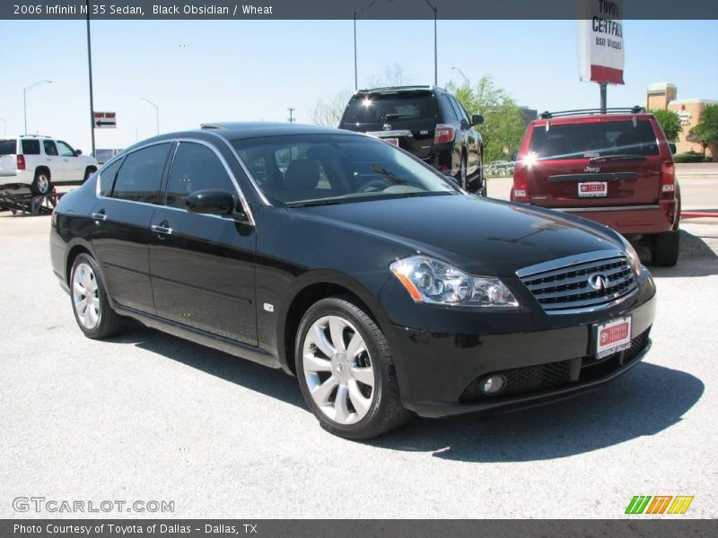 Black Obsidian / Wheat 2006 Infiniti M 35 Sedan