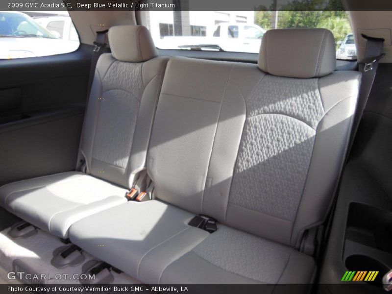 Deep Blue Metallic / Light Titanium 2009 GMC Acadia SLE