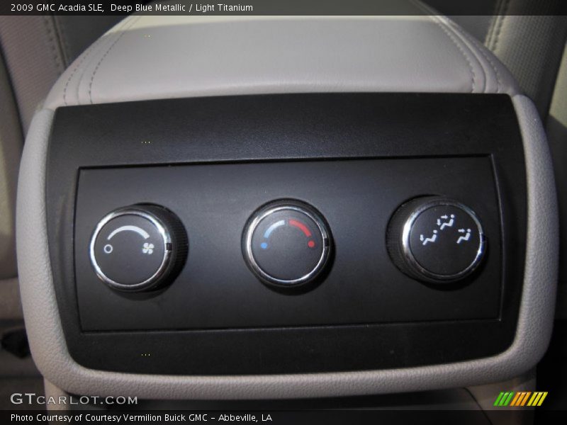 Deep Blue Metallic / Light Titanium 2009 GMC Acadia SLE