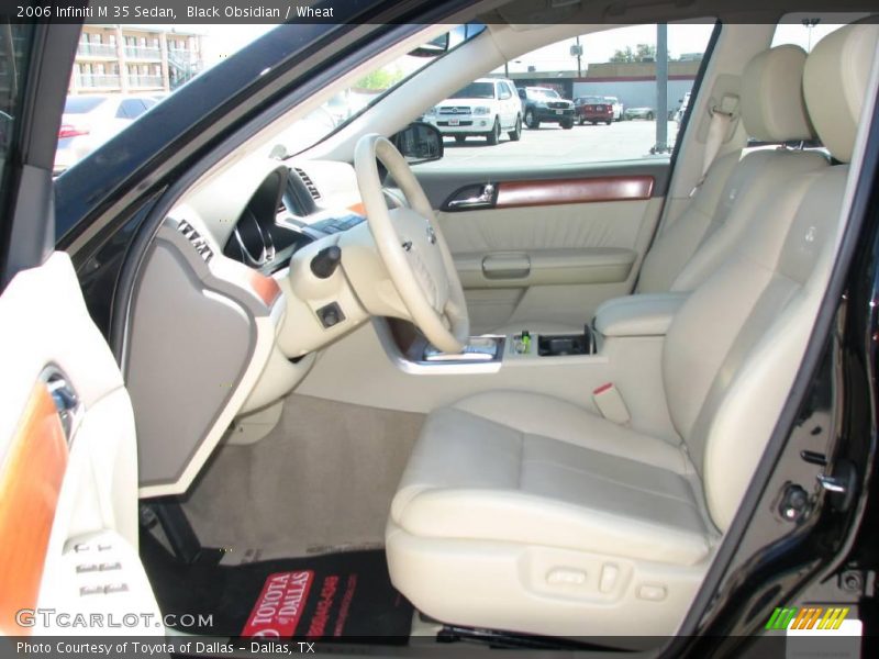 Black Obsidian / Wheat 2006 Infiniti M 35 Sedan