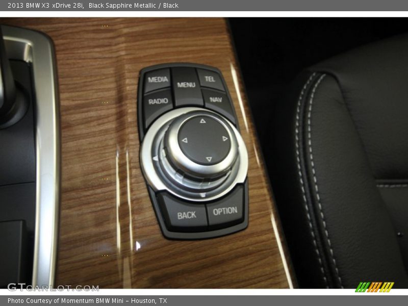 Black Sapphire Metallic / Black 2013 BMW X3 xDrive 28i