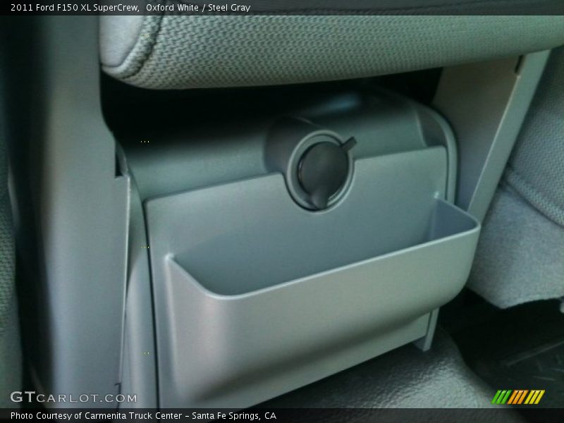 Oxford White / Steel Gray 2011 Ford F150 XL SuperCrew