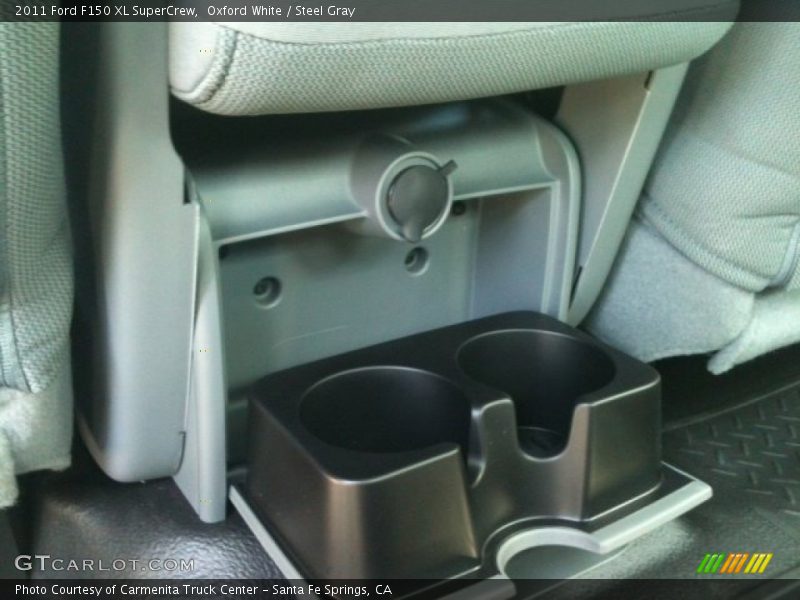 Oxford White / Steel Gray 2011 Ford F150 XL SuperCrew