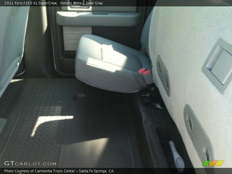 Oxford White / Steel Gray 2011 Ford F150 XL SuperCrew