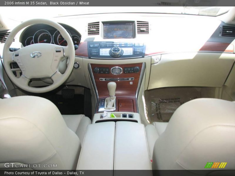 Black Obsidian / Wheat 2006 Infiniti M 35 Sedan
