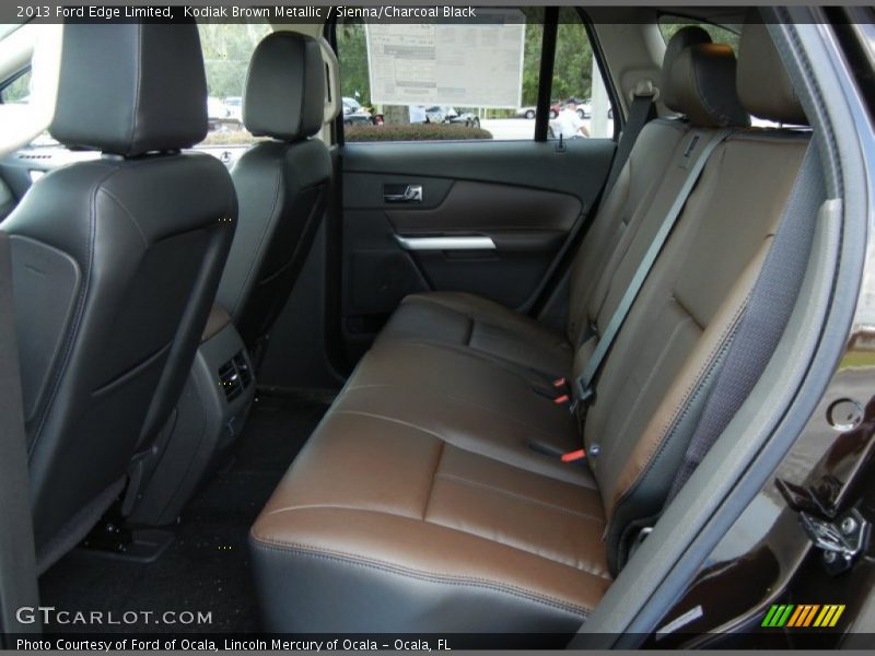 Kodiak Brown Metallic / Sienna/Charcoal Black 2013 Ford Edge Limited