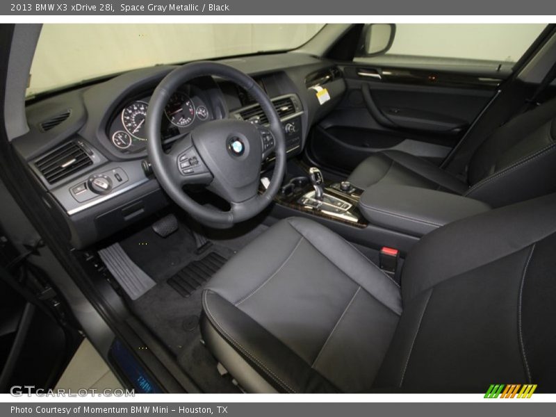 Space Gray Metallic / Black 2013 BMW X3 xDrive 28i