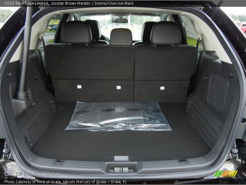 Kodiak Brown Metallic / Sienna/Charcoal Black 2013 Ford Edge Limited