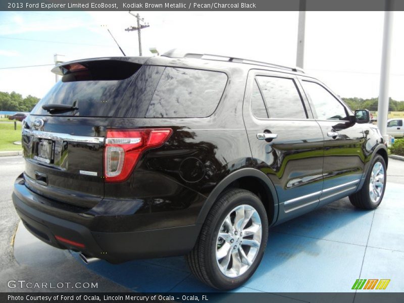 Kodiak Brown Metallic / Pecan/Charcoal Black 2013 Ford Explorer Limited EcoBoost