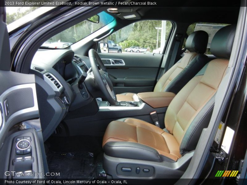  2013 Explorer Limited EcoBoost Pecan/Charcoal Black Interior