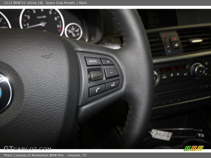 Space Gray Metallic / Black 2013 BMW X3 xDrive 28i