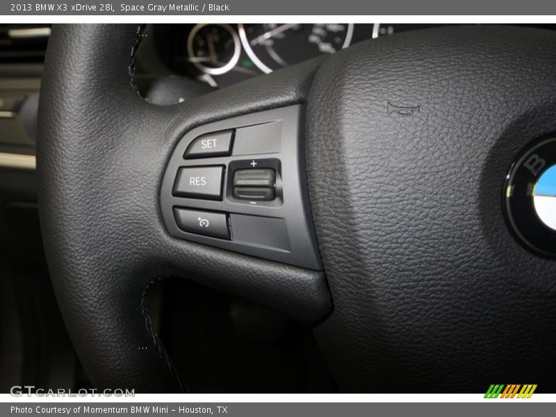 Space Gray Metallic / Black 2013 BMW X3 xDrive 28i