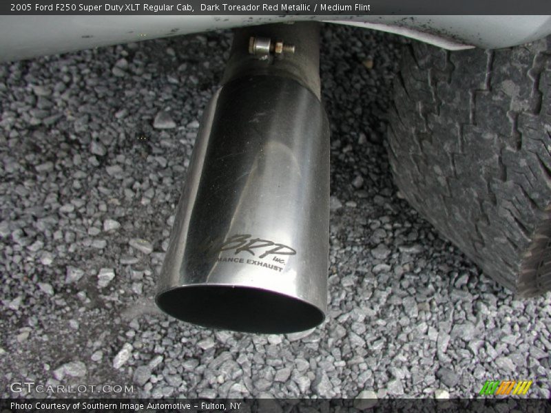 Dark Toreador Red Metallic / Medium Flint 2005 Ford F250 Super Duty XLT Regular Cab