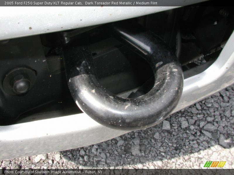 Dark Toreador Red Metallic / Medium Flint 2005 Ford F250 Super Duty XLT Regular Cab