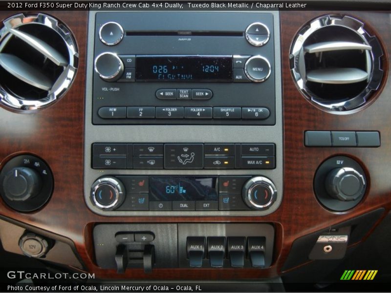 Controls of 2012 F350 Super Duty King Ranch Crew Cab 4x4 Dually