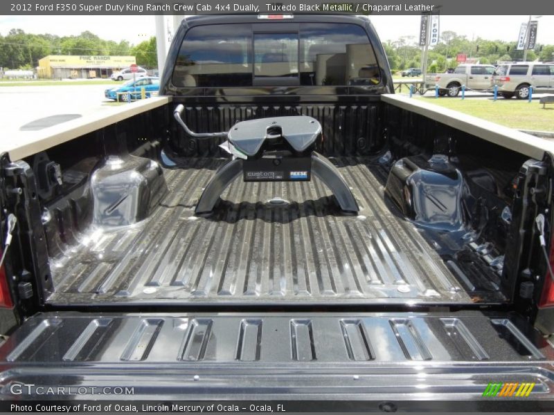Tuxedo Black Metallic / Chaparral Leather 2012 Ford F350 Super Duty King Ranch Crew Cab 4x4 Dually