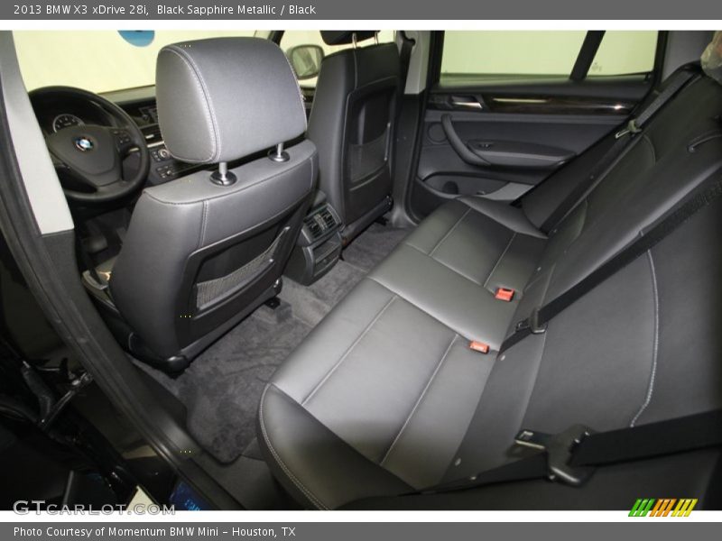 Black Sapphire Metallic / Black 2013 BMW X3 xDrive 28i