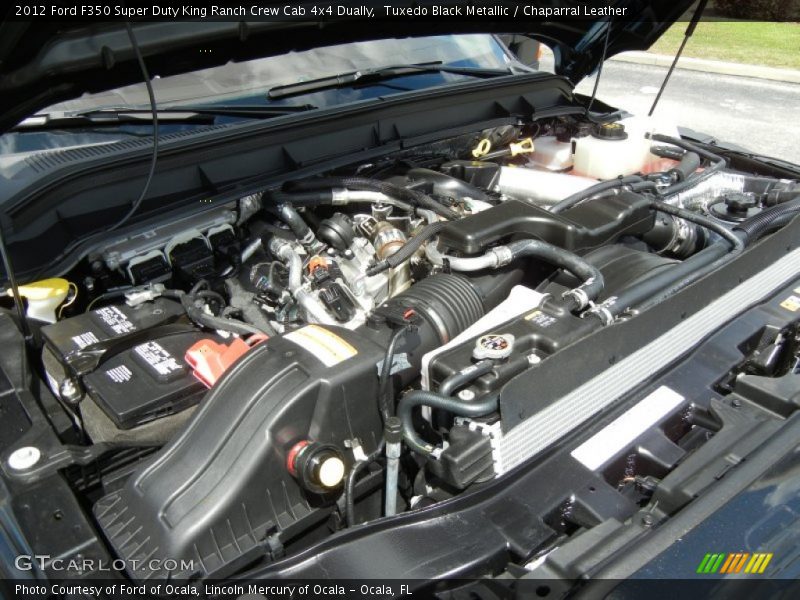  2012 F350 Super Duty King Ranch Crew Cab 4x4 Dually Engine - 6.7 Liter OHV 32-Valve B20 Power Stroke Turbo-Diesel V8