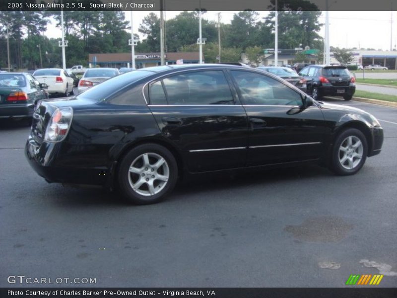 Super Black / Charcoal 2005 Nissan Altima 2.5 SL